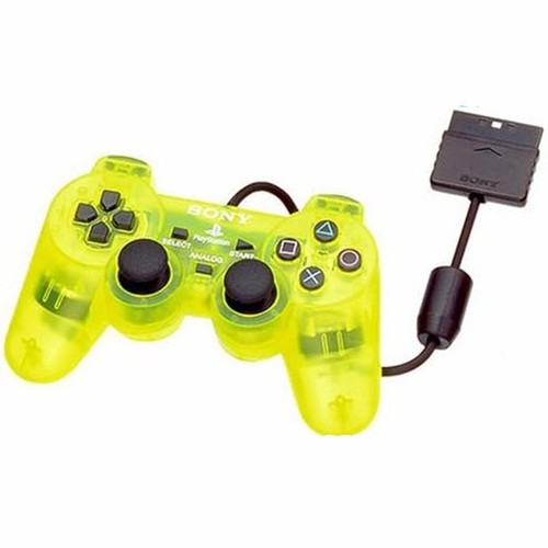 Controller ps2 giallo limone - controller,