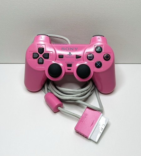 Controller ps2 sony rosa - ps2,