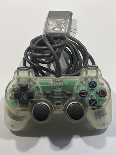 Clear dual shock controller - dual, 2